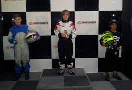 Racing Perfection Kart Academy Brighton Cadet Final Podium - Round 10